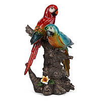 Фигурка интерьерная Parrots Macaw 26 см ArtDeco AL117999 US, код: 7523076