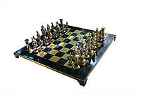 Шахматы Manopoulos Греко-Римская война 44х44 см латунь дерево (S11BLU) OM, код: 7288070