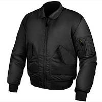 Тактична куртка бомбер Mil-Tec Us Basic Cwu Flight Jacket L чорна 10404502 EV, код: 8374977