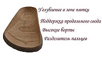 Ортопедические шлепанцы мужские Foot Care FA-301 43 Песочный ST, код: 7356773