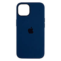 Чехол усиленной защиты MagSafe Silicone для Apple iPhone 13 Abbys Blue TP, код: 7813414