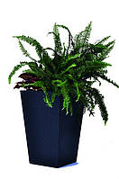 Горщик для рослин Keter Medium Rattan Planter сірий SP, код: 8311507