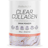 Хондропротектор для спорта BioTechUSA Clear Collagen Professional 350 g 28 servings Rose Po TR, код: 8262215