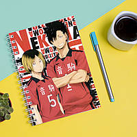 Скетчбук Sketchbook блокнот для рисования с принтом Haikyu - Волейбол 18 А3 Кавун 48 TP, код: 8301485