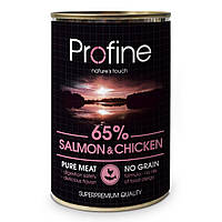 Корм Profine Dog Salmon влажный с лососем и курицей для взрослых собак 400 гр SP, код: 8452284