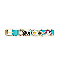 Браслет силиконовый Biojoux BJB007 Charms Bracelet MIX 7 - Blue gold (4772) OM, код: 2353013