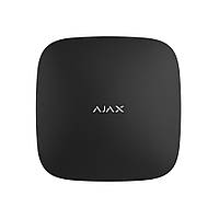 Интеллектуальная централь Ajax Hub 2 Plus (8EU ECG) UA black с поддержкой 2 SIM-карт, LTE и W TN, код: 6746586