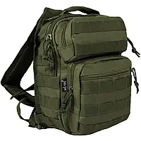 Однолямочный рюкзак MIL-TEC Олива 10 л тактический рюкзак через плечо,однолямочная сумка