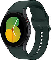 Ремешок силиконовый BeWatch Samsung Galaxy Watch 4 5 Pro SoftTouch Зеленый (0139306) FS, код: 8032700