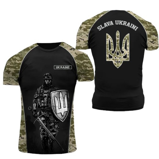 Чоловіча футболка Слава Україні (Ukraine) / M
