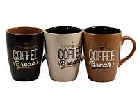 Набор кружок 340 мл Interos Coffee 6 шт KW 124 (81146) LW, код: 6600918