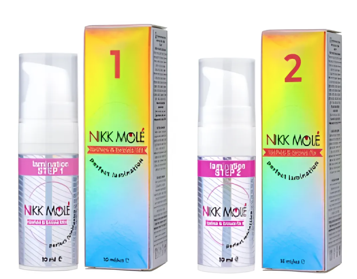 Набір для ламінування брів і вій Nikk Mole Perfect lamination STEP No1+2, фото 1