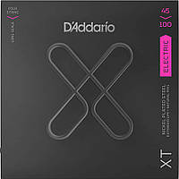 Струны для бас-гитары D'Addario XTB45100 XT Bass Regular Light 45 100 AG, код: 6556369