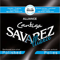 Струны для классической гитары Savarez 510AJH Alliance Cantiga Polished Classical Guitar Stri PR, код: 6555717