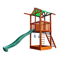 Детский игровой развивающий комплекс для улицы двора дачи пляжа SportBaby Babyland-1 DH, код: 5550722