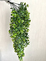 Штучний, ампельний евкаліпт (80 см, зелений із напиленням), фото 6