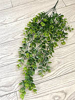 Штучний, ампельний евкаліпт (80 см, зелений із напиленням), фото 9