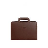 Женская кожаная сумка для ноутбука и документов BlankNote 15 Burgundy (BN-BAG-36-vin) GT, код: 1280357