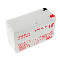 Аккумулятор гелевый LogicPower LPM-GL 12 - 7 AH TP, код: 6858758