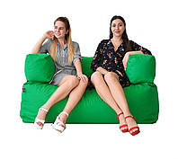 Бескаркасный диван Tia-Sport Гарвард 140х70х70 см зеленый (sm-0804) UM, код: 6538560