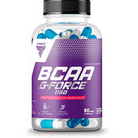 Аминокислота BCAA для спорта Trec Nutrition BCAA G-Force 1150 90 Caps FE, код: 7847585