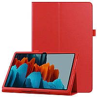 Чехол-книжка Litchi Leather Case для Samsung Galaxy Tab S7 11.0 T870 T875 (Wake Sleep) Re XN, код: 7338684