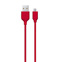 Кабель Ttec (2DK7530K) USB - мicroUSB 1.2м, Red KB, код: 6708205