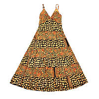 Плаття-сарафан Літнє Karma Котон Розмір М Відтінки коричневого (24361) EV, код: 5552624