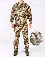 Костюм тактический камуфляжный Пилот пиксель, комплект куртка+брюки ткань рипстоп