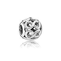 Серебряный шарм Pandora Символ бесконечности 791872 SM, код: 7360710