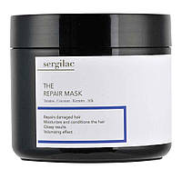 Восстанавливающая маска для волос SERGILAC 500 мл IX, код: 8153161