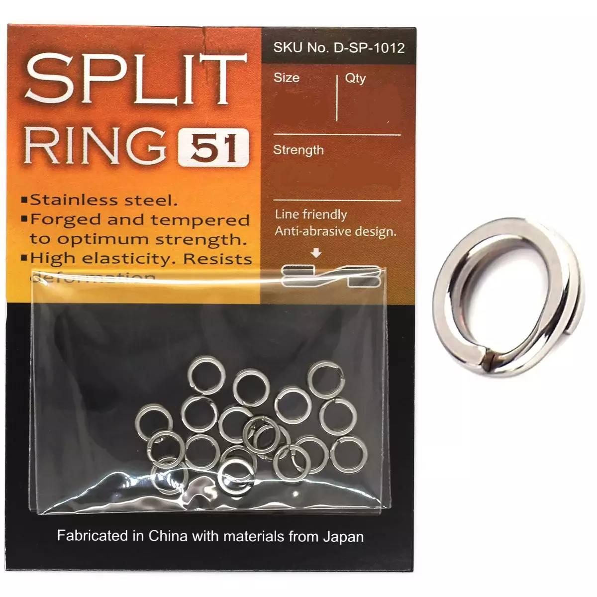Заводні кільця BKK Split Ring-51 3 18шт (2170322 D-SP-1012) DH, код: 7715843 - фото 1 - id-p2159494499