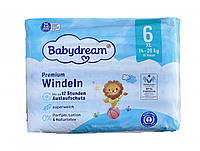 Детские одноразовые подгузники Babydream 6 XL 14-20 кг 32 шт TN, код: 8104960