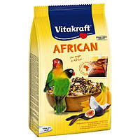 Корм для средних африканских попугаев Vitakraft African 750 г (4008239216410) BX, код: 7633397