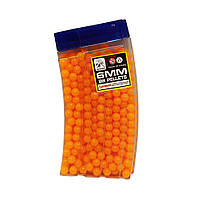 Пластиковые пульки шарики для детского оружия Магазин Bambi 1027 6 мм 500 штук Оранжевый GM, код: 8030734
