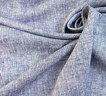 Льняна легка тканина з меланжевим ефектом