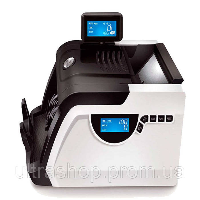 Счетная машинка для денег Bill Counter GR-6200 UV Черный с белым (0970) UL, код: 1267007 - фото 2 - id-p2159467500