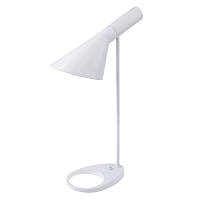 Настольная лампа хай-тек Brille 60W MTL-34 Белый SB, код: 7272068