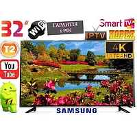 Телевізор Самсунг Samsung 32 дюйми Smart TV LED Android WIFI