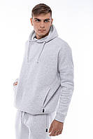 Худи мужской Intruder oversize XXL-XXXL Серый (1607675269 2) FT, код: 2466991