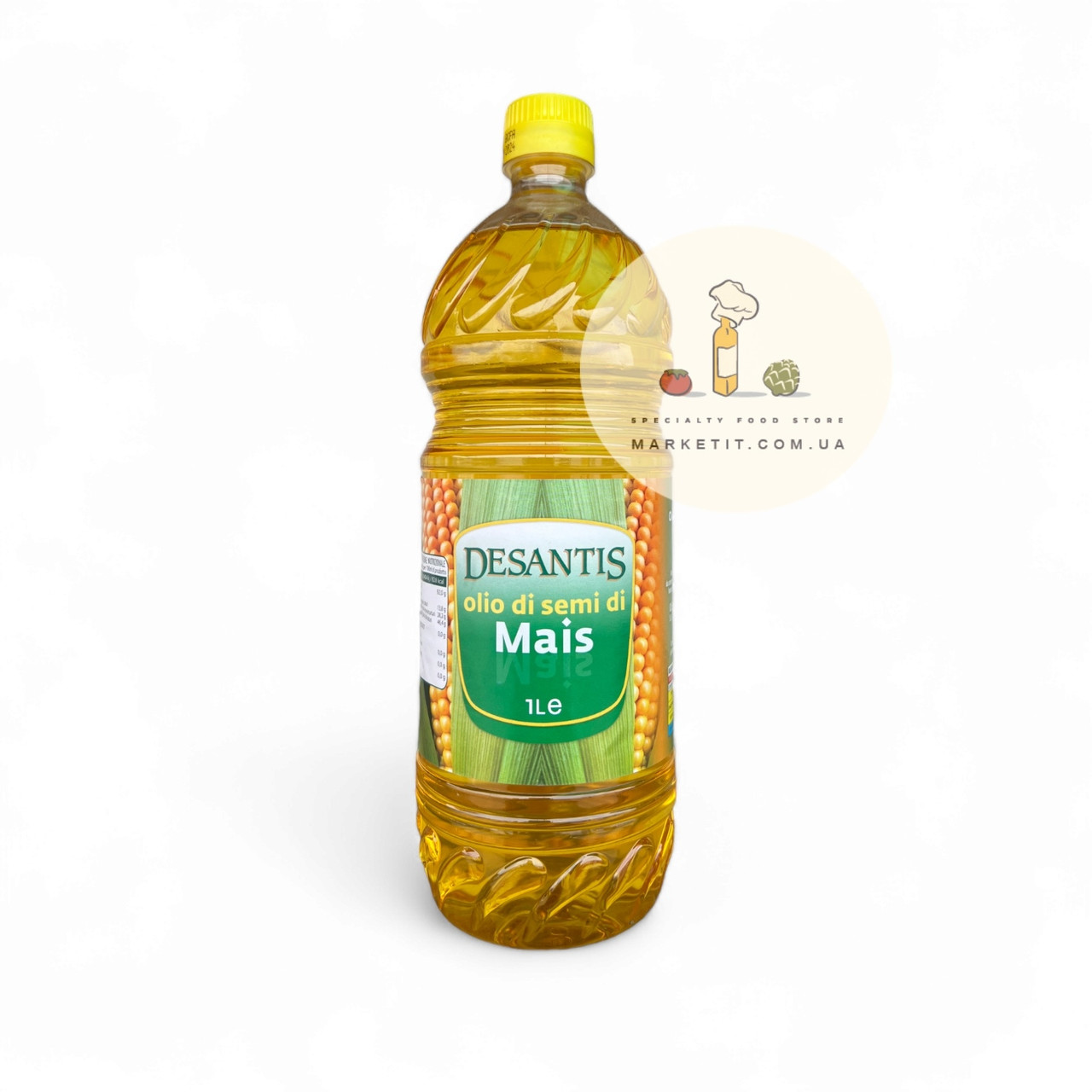 Олія кукурудзяна Desantis Olio di Semi di Mais, рафінована для смаження 1 л., фото 1