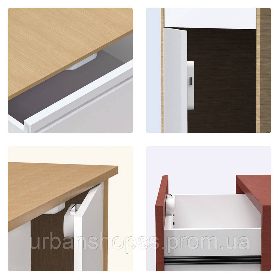 Умный мебельный замок Xiaomi Yeelock Smart Drawer Cabinet Lock E ZNGS02YSB Белый UP, код: 6825981 - фото 7 - id-p2159561496