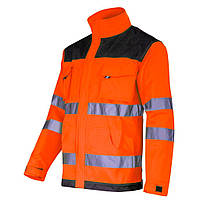 Куртка сигнальна Lahti Pro 40417 XL Жовтогаряча PZ, код: 8405116