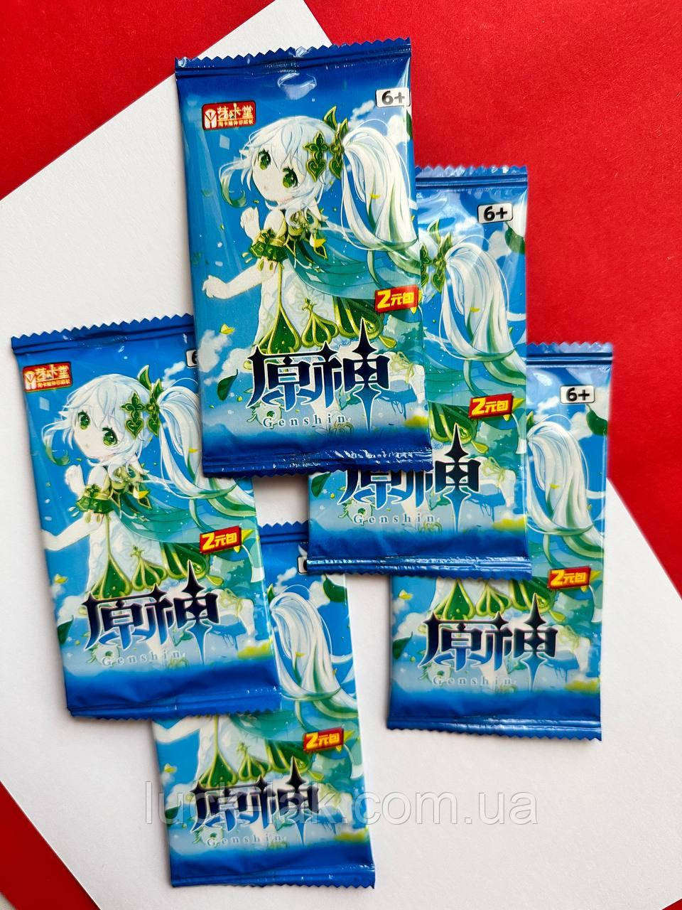 Колекційна картка Геншин Імпакт Genshin Impact №14, фото 1