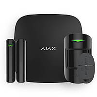 Комплект беспроводной сигнализации Ajax StarterKit (8EU) UA black PM, код: 6746582
