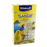 Песок для птиц Vitakraft Sandy с минералами Минеральный впитывающий 2 кг (11003) UD, код: 7483926