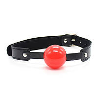 Капелюх із силіконовою червоною кулькою Kinklab Soft Rubber Bdsm4u SC, код: 8367830
