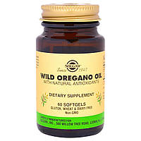 Олія орегано (Wild Oregano Oil) Solgar 60 капсул PK, код: 7701271