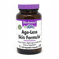 Комплекс для кожи волос ногтей Bluebonnet Nutrition Age-Less Skin Formula 120 Veg Caps BLB114 TR, код: 7778942