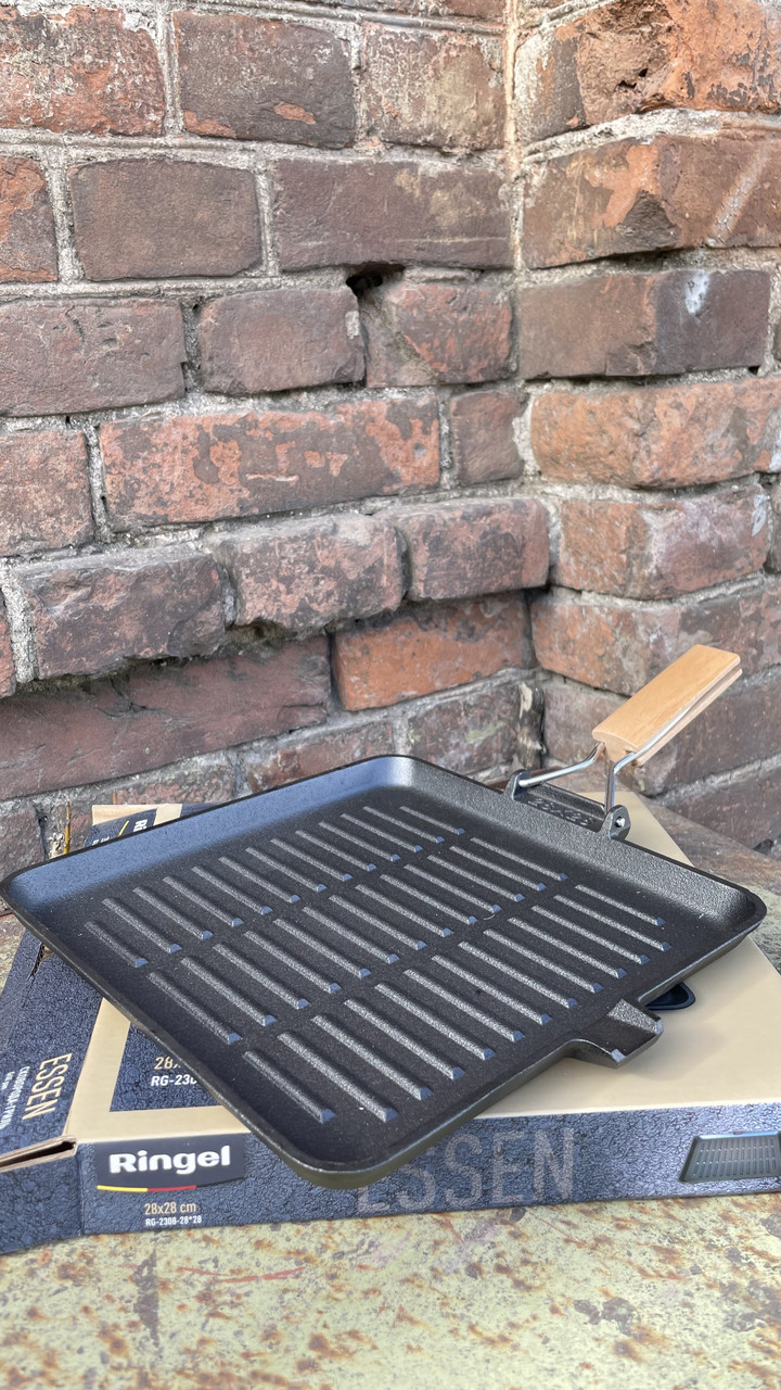 Сковорода RINGEL Essen сковорода-гриль 28 см б/кришки (RG-2308-28*28)
